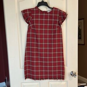 Small Boutique Plaid Mini Dress